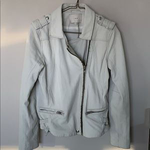 IRO lamb skin leather jacket